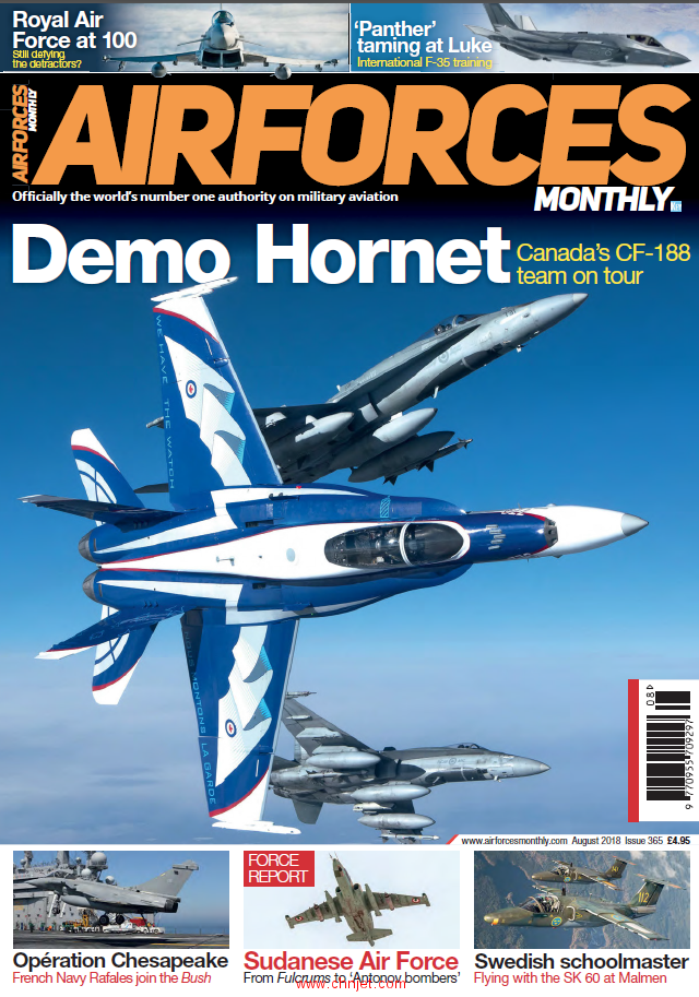 《AirForces Monthly》2018年08月