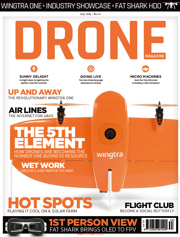 《Drone Magazine》2018年07月