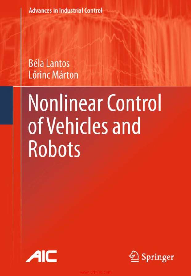 《Nonlinear Control of Vehicles and Robots》