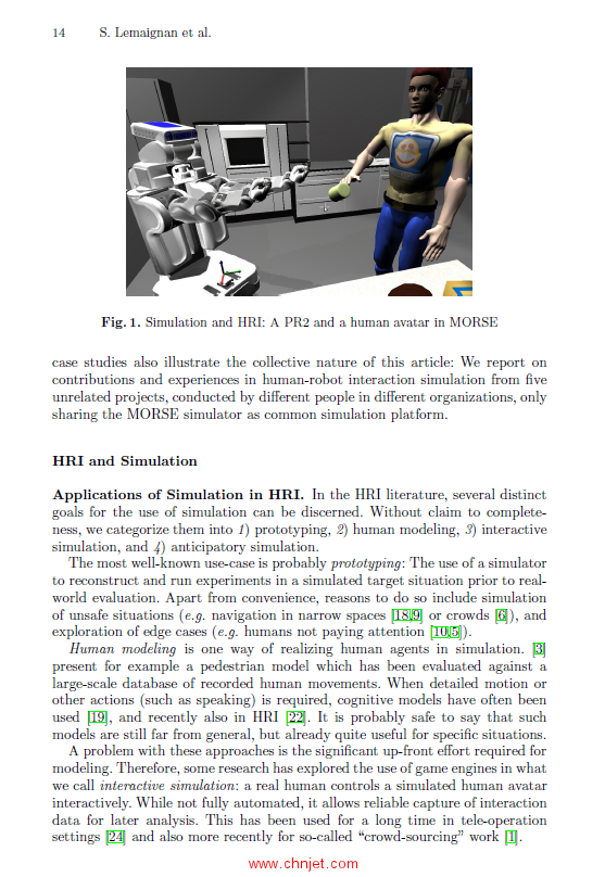 《Simulation, Modeling,and Programming for Autonomous Robots：4th International Conference, SIMPAR 2 ...