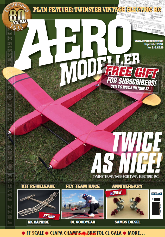 《Aero modeller》2018年09月