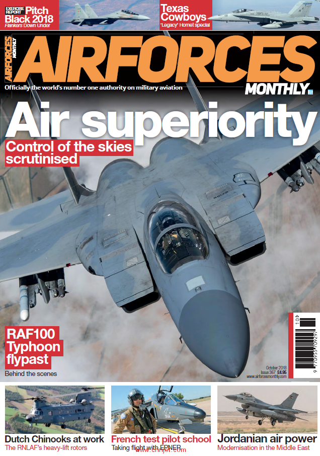 《AirForces Monthly》2018年10月