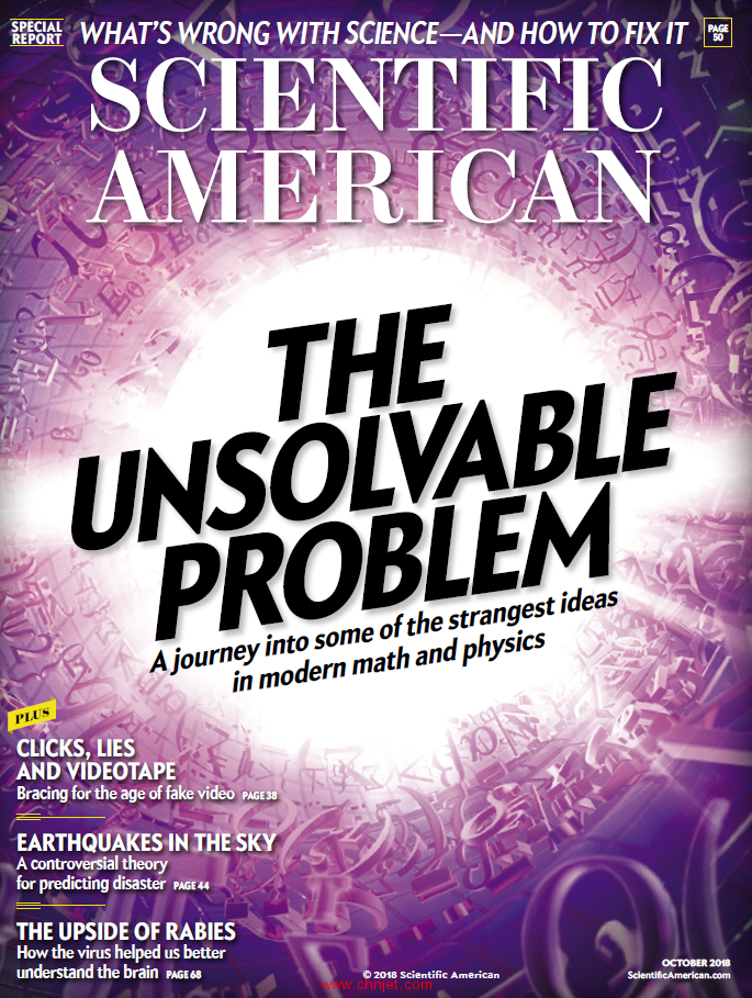 《Scientific American》2018年10月 