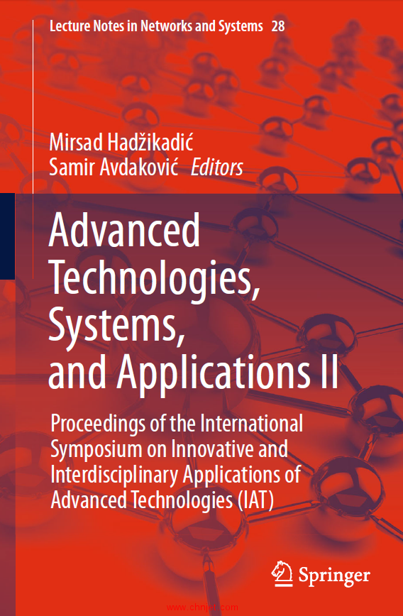 《Advanced Technologies,Systems, and Applications II：Proceedings of the International Symposium on  ...