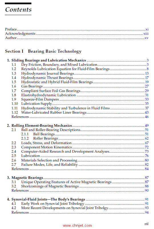 《Bearings：Basic Concepts and Design Applications》