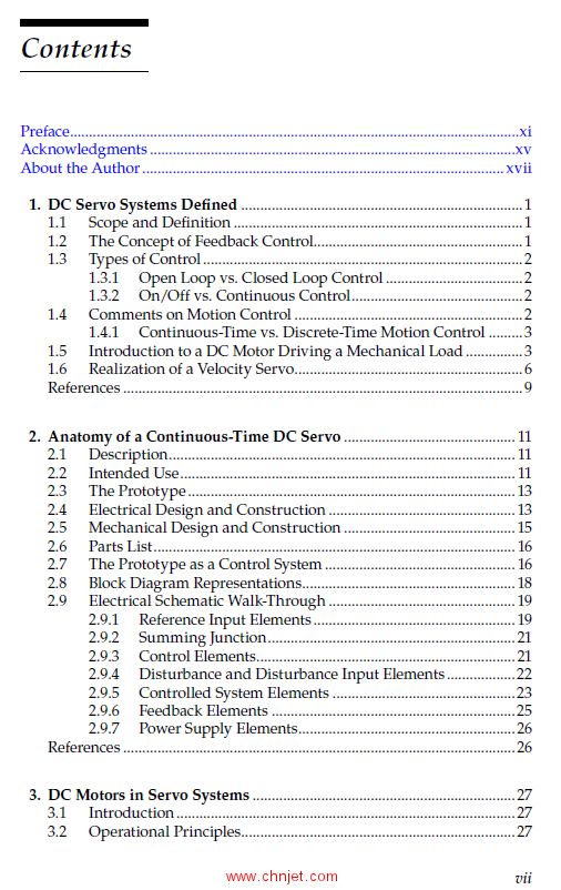 《DC Servos: Application and Design with MATLAB®》