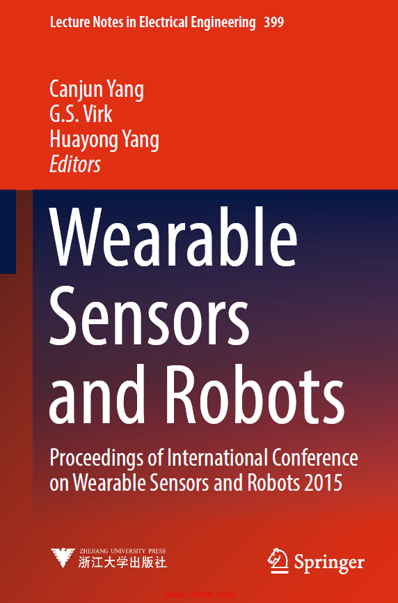 《Wearable Sensors and Robots：Proceedings of International Conference on Wearable Sensors and Robot ...