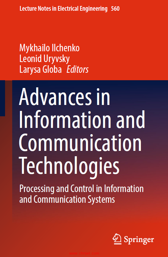 《Advances in Information and Communication Technologies：Processing and Control in Information and  ...