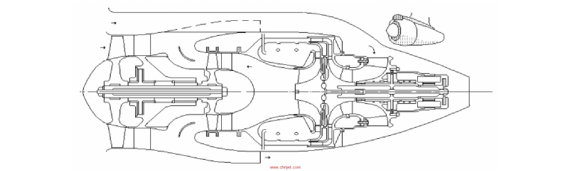 新型微型涡扇方案及其复合压缩转子初步设计