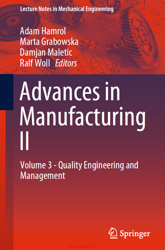 《Advances in Manufacturing II》1-4卷