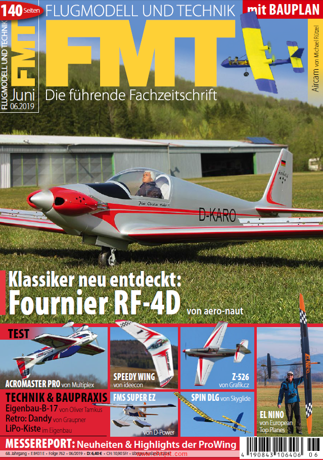 《Flugmodell und Technik (FMT)》2019年06月