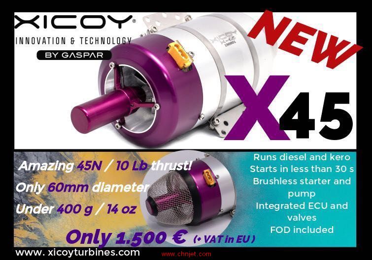 XICOY X45涡喷发动机