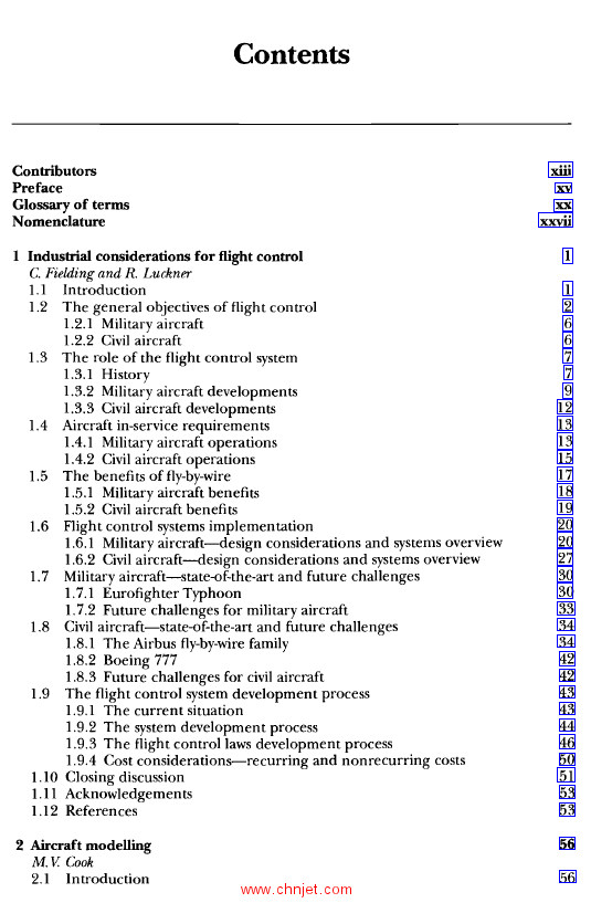 《Flight Control Systems:Practical Issues in Design and Implementation》