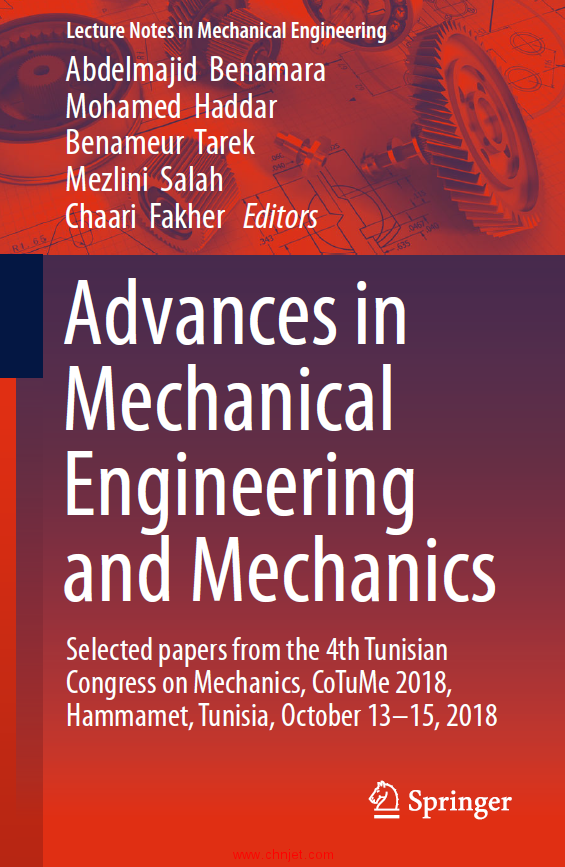 《Advances in Mechanical Engineering and Mechanics：Selected Papers from the 4th Tunisian Congress o ...