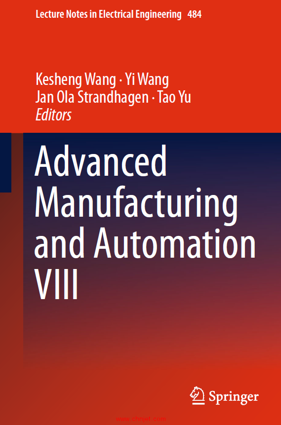 《Advanced Manufacturing and Automation VIII》