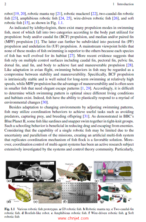 《Motion Control of Biomimetic Swimming Robots》