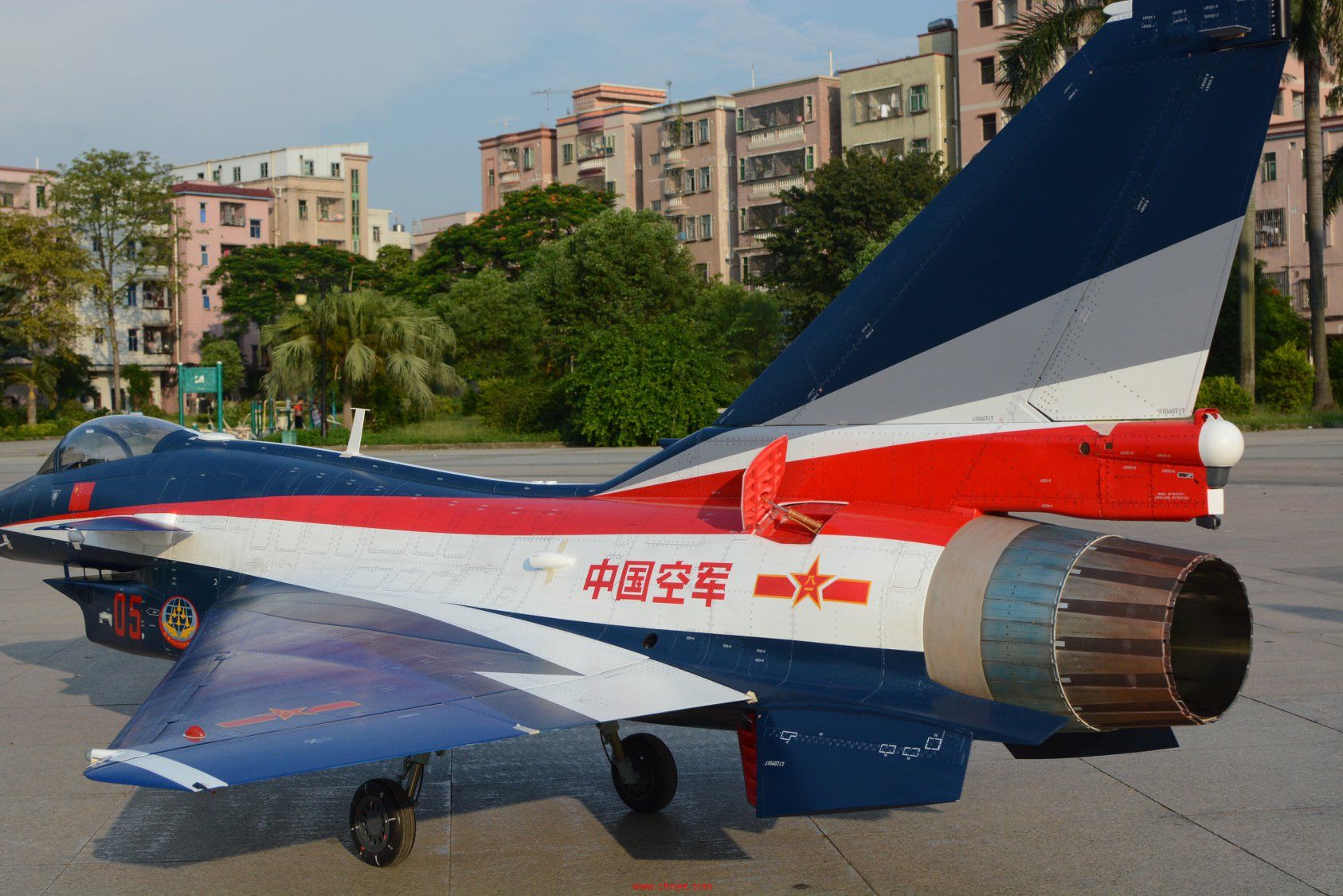 中国队和中国香港队JWM2019参赛飞机