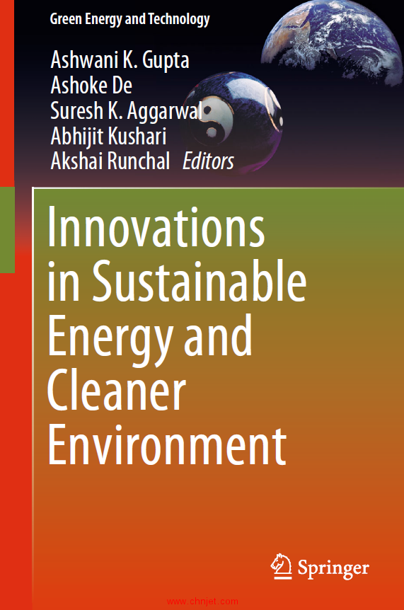《Innovations in Sustainable Energy and Cleaner Environment》