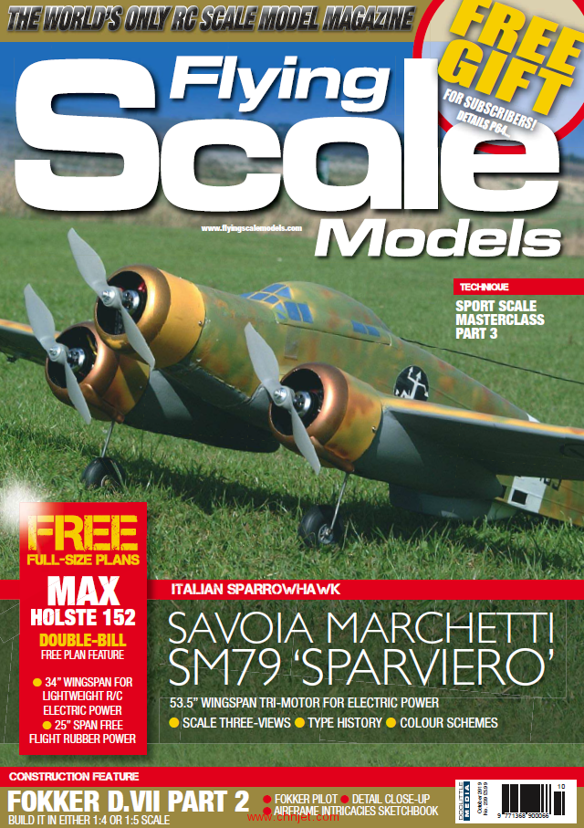 《Flying Scale Models》2019年10月