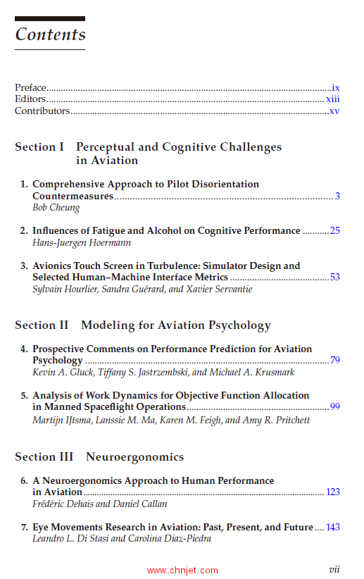 《Advances in Aviation Psychology, Volume 3：Improving Aviation Performance through Applying Enginee ...