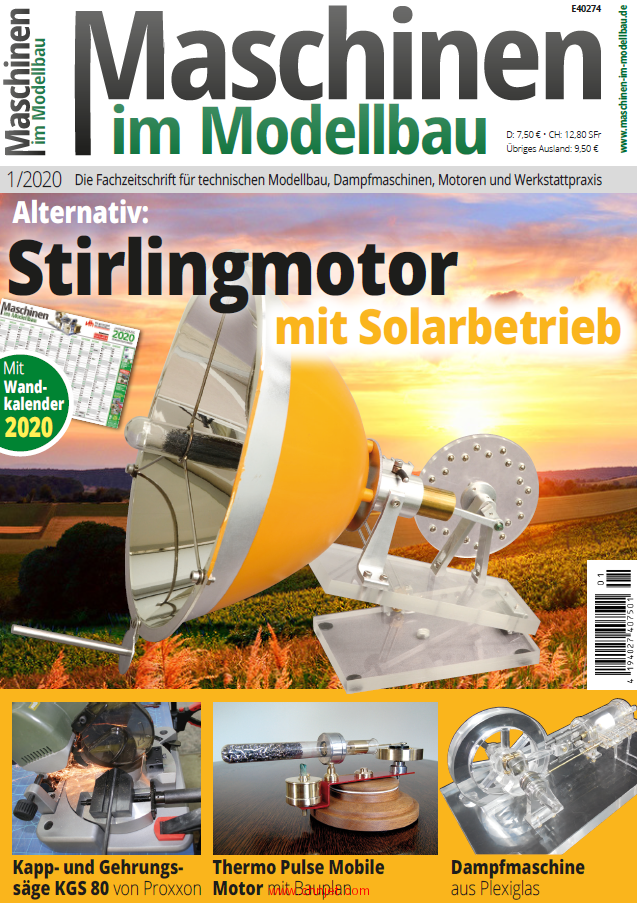 《Maschinen im Modellbau》2020年1期
