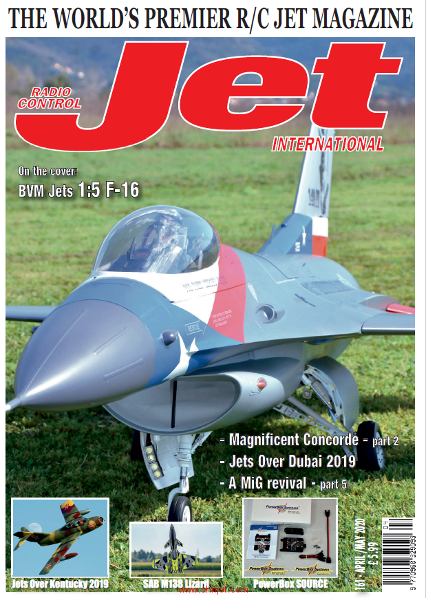 涡喷杂志《Radio Control Jet International》2020年4-5月刊