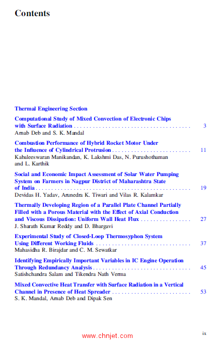 《Advances in Applied Mechanical Engineering：Select Proceedings of ICAMER 2019》