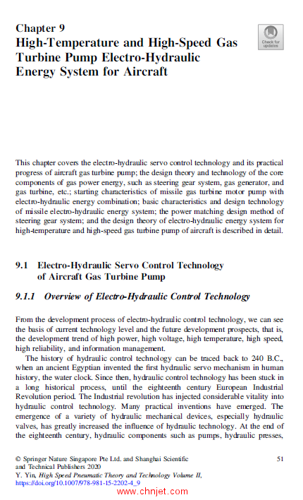 《High Speed Pneumatic Theory and Technology Volume II：Control System and Energy System》
