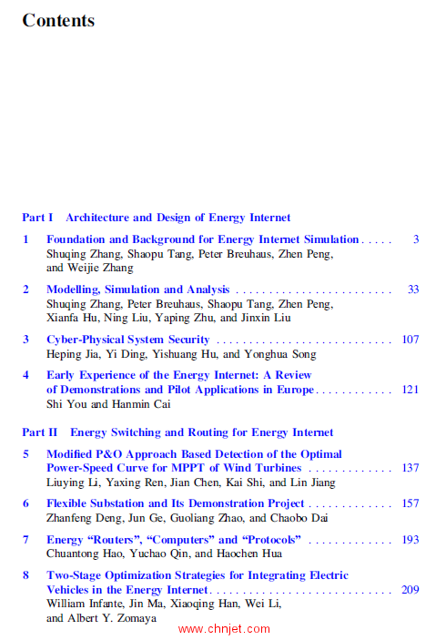 《Energy Internet：Systems and Applications》