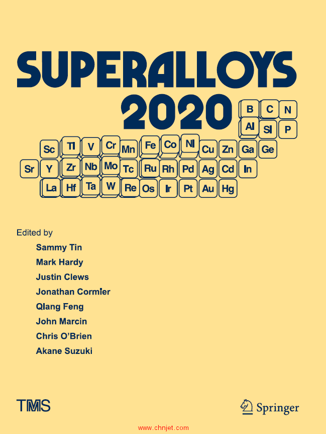 《Superalloys 2020：Proceedings of the 14th International Symposium on Superalloys》