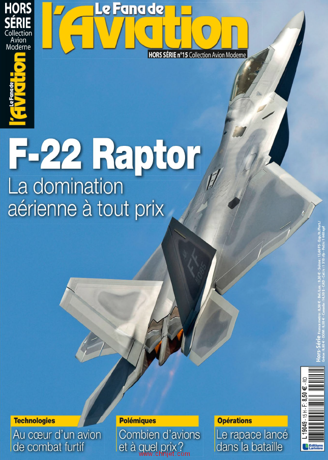 《F-22 Raptor》Le Fana de L'Aviation杂志特刊