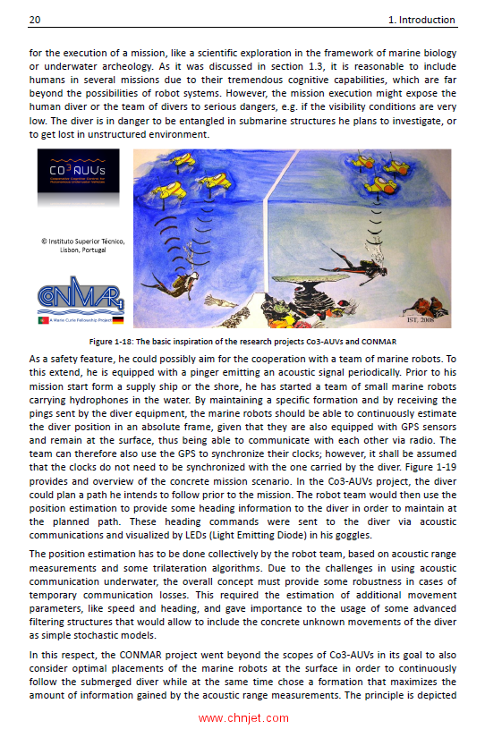 《Navigation of Autonomous Marine Robots：Novel Approaches Using Cooperating Teams》