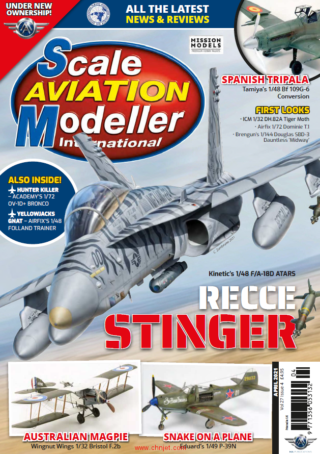 《Scale Aviation Modeller International》2021年4月
