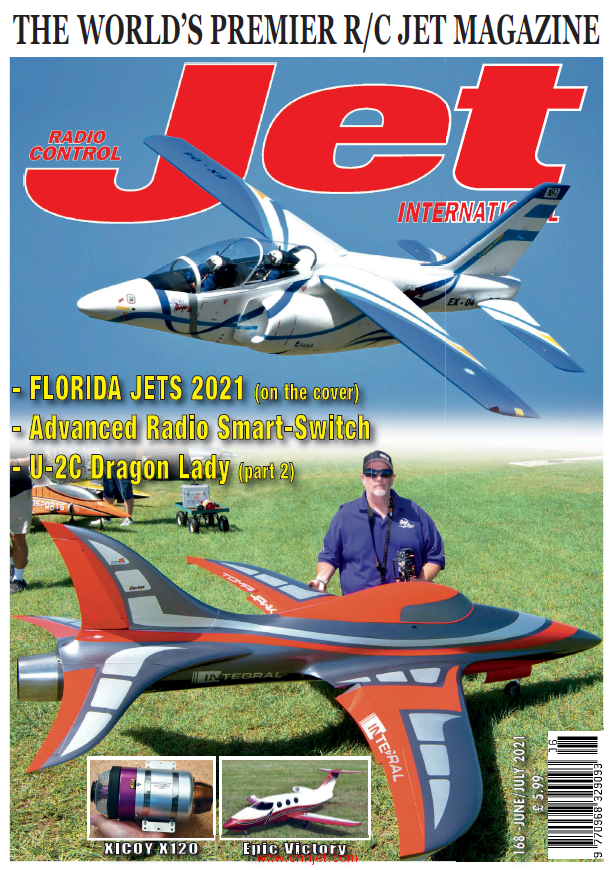 涡喷杂志《Radio Control Jet International》2021年06月-07月刊