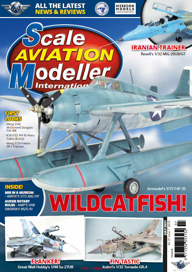 《Scale Aviation Modeller International》2021年7月