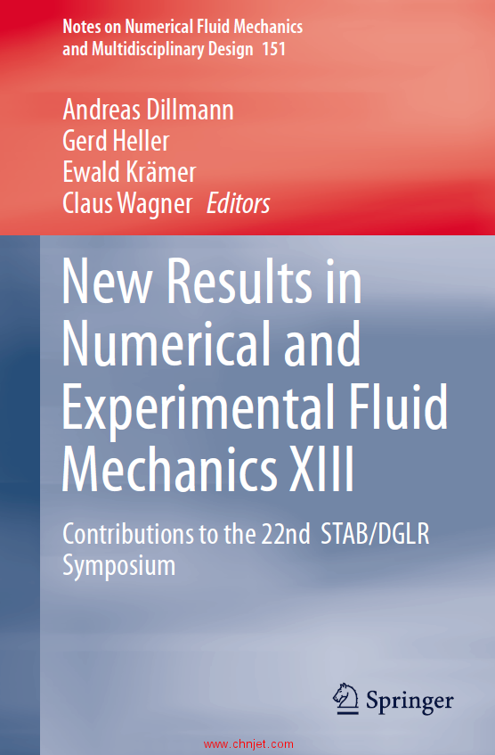 《New Results in Numerical and Experimental Fluid Mechanics XIII：Contributions to the 22nd STAB/DGL ...