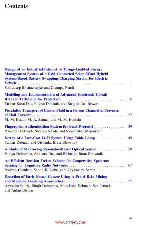 《Applications of Internet of Things：Proceedings of ICCCIOT 2020》