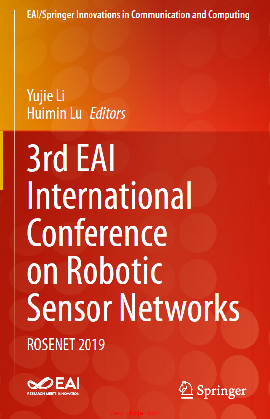 《3rd EAI International Conference on Robotic Sensor Networks：ROSENET 2019》