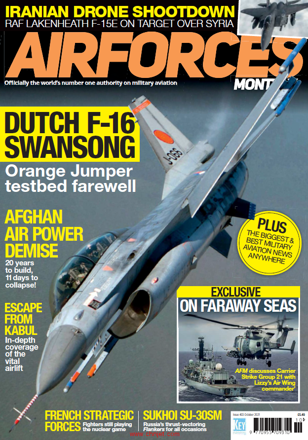 《AirForces Monthly》2021年10月