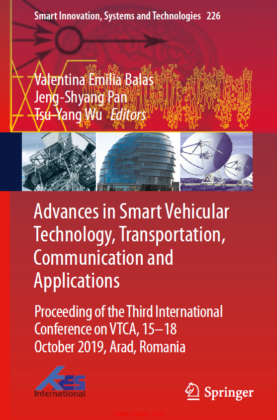 《Advances in Smart Vehicular Technology, Transportation,Communication and Applications：Proceeding  ...