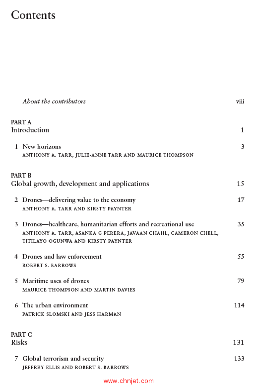 《Drone Law and Policy：Global Development, Risks, Regulation and Insurance》