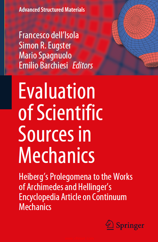 《Evaluation of Scientific Sources in Mechanics：Heiberg’s Prolegomena to the Works of Archimedes a ...