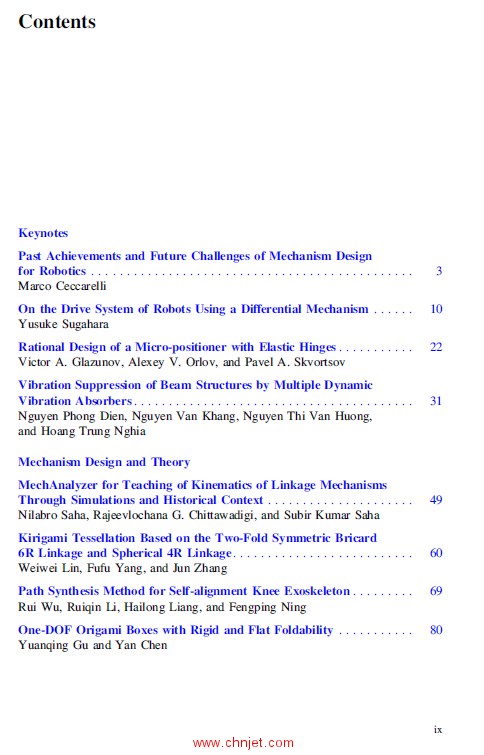 《Advances in Asian Mechanism and Machine Science：Proceedings of IFToMM Asian MMS 2021》