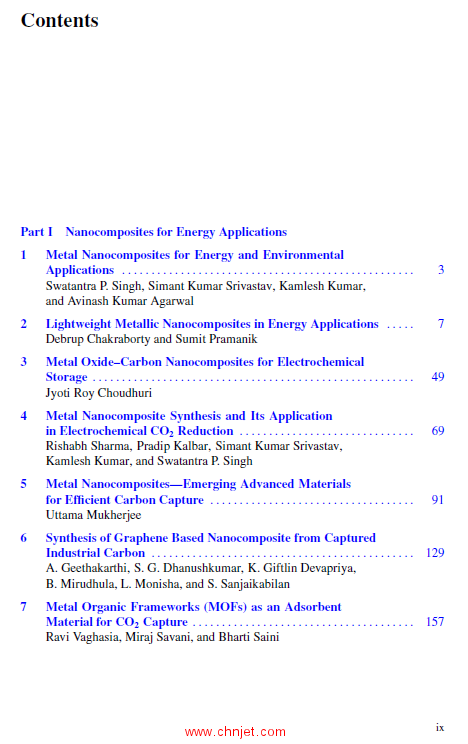 《Metal Nanocomposites for Energy and Environmental Applications》