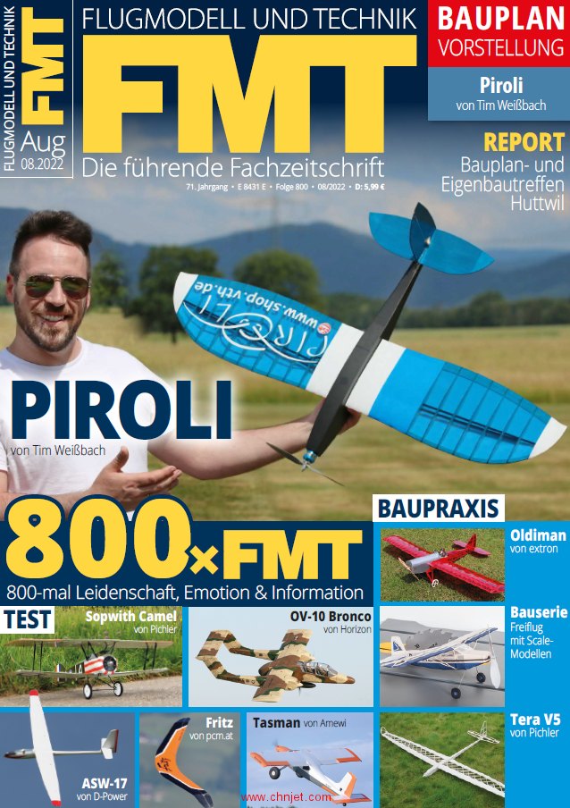 《Flugmodell und Technik (FMT)》2022年8月
