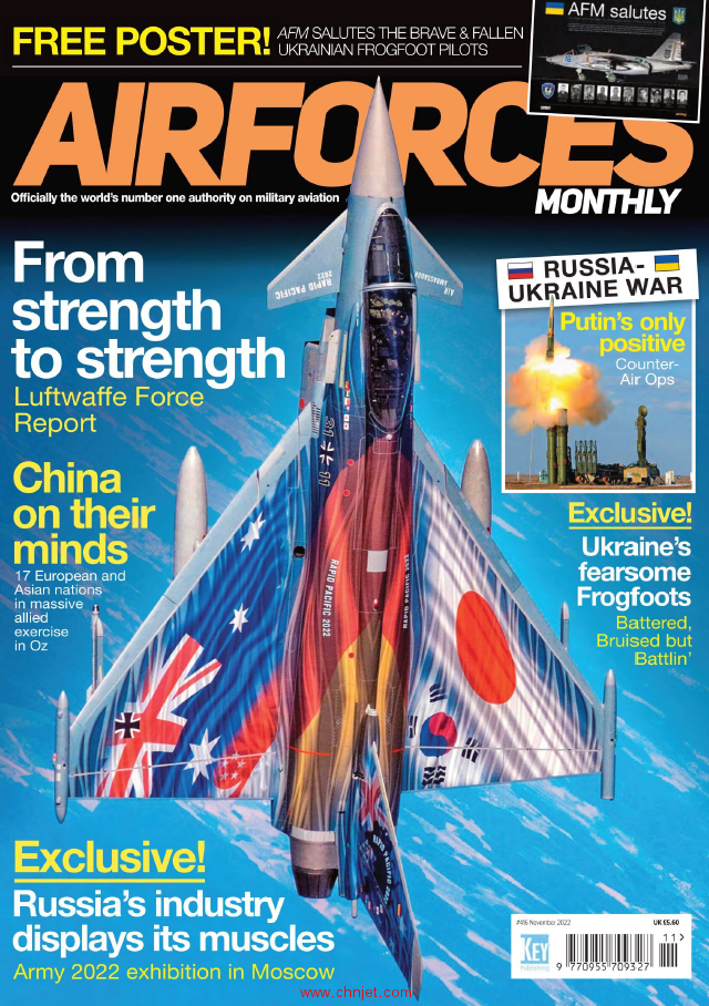《AirForces Monthly》2022年11月