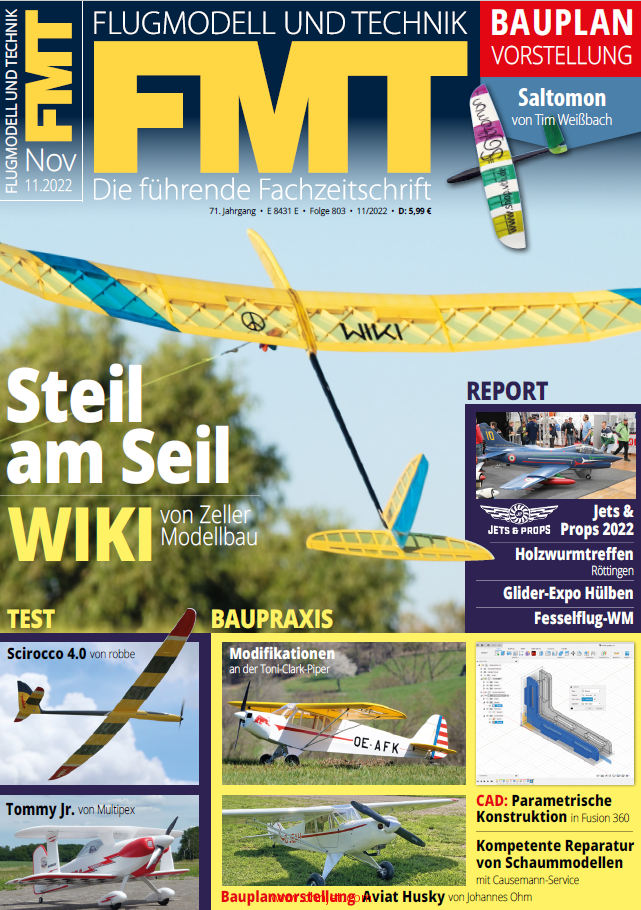 《Flugmodell und Technik (FMT)》2022年11月