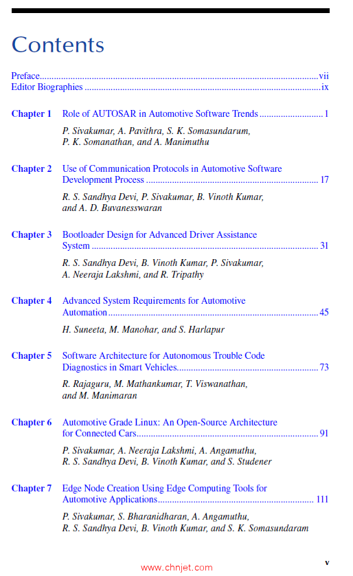 《Software Engineering for Automotive Systems：Principles and Applications》