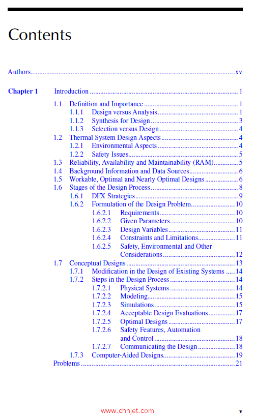 《Design and Analysis of Thermal Systems》