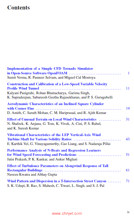 《Proceedings of the 9th National Conference on Wind Engineering》